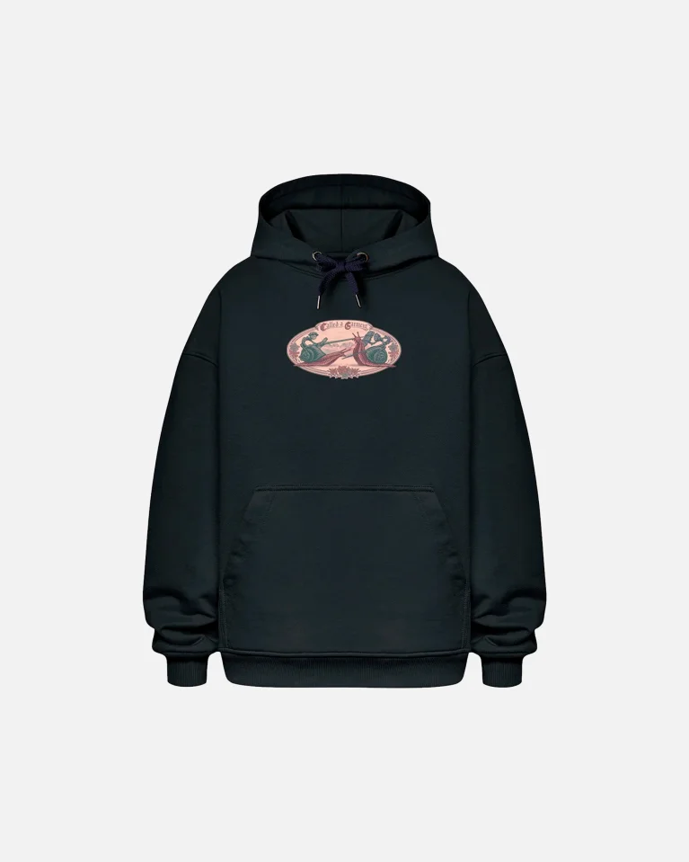 Худи CALLED A GARMENT Snail Clash Blue