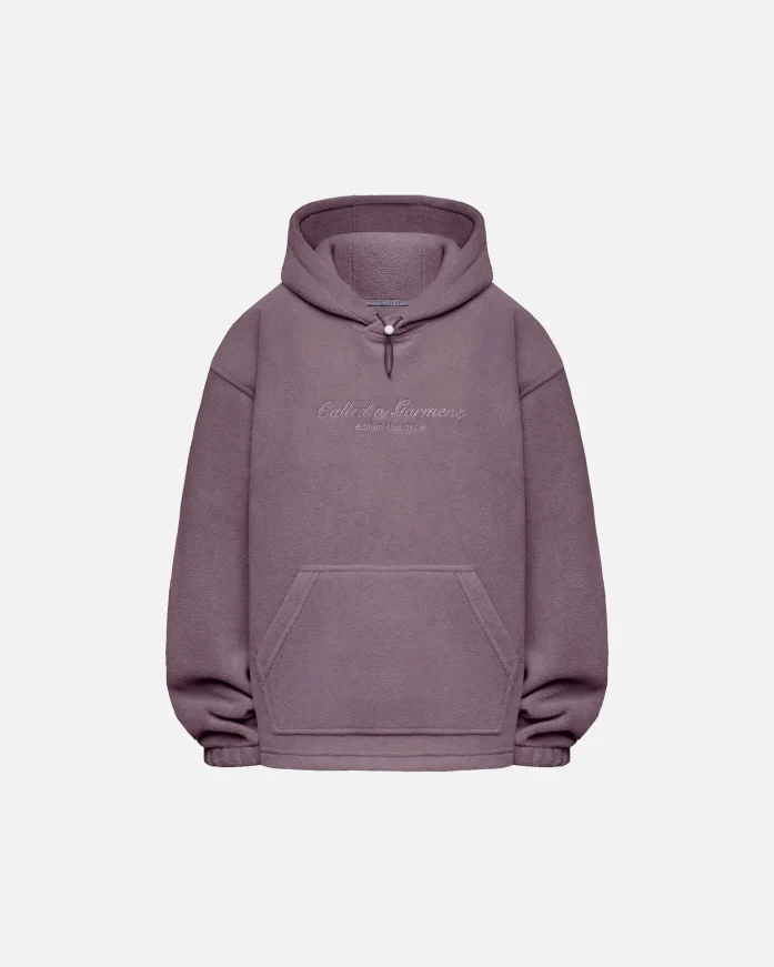 Худи CALLED A GARMENT Classic Cg Grey Purple