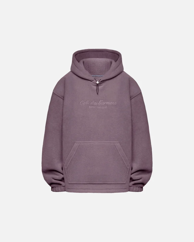Худи CALLED A GARMENT Classic Cg Grey Purple