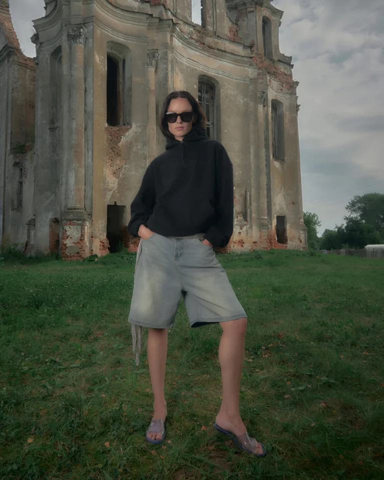 Худи CALLED A GARMENT Classic Cg Black