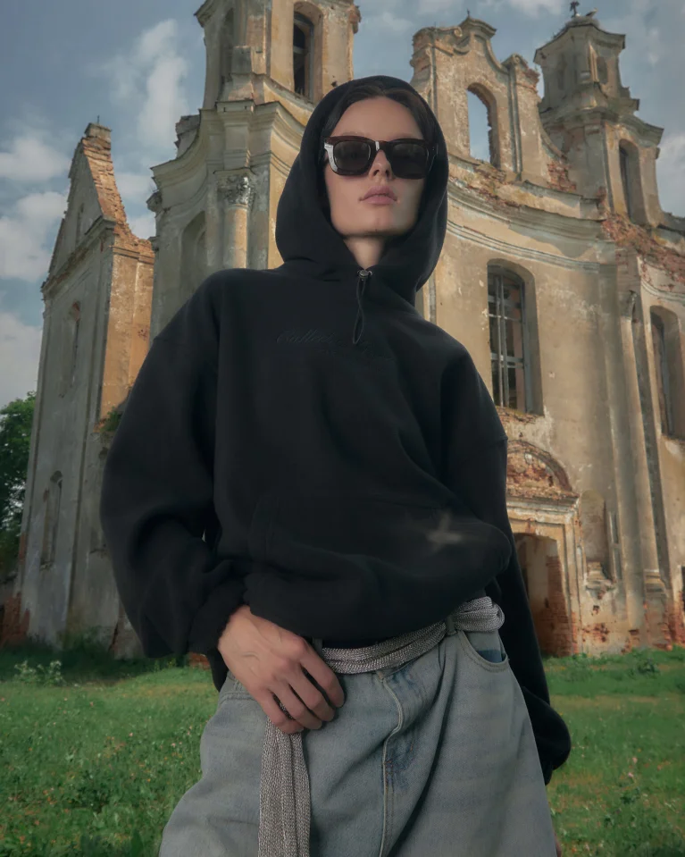 Худи CALLED A GARMENT Classic Cg Black