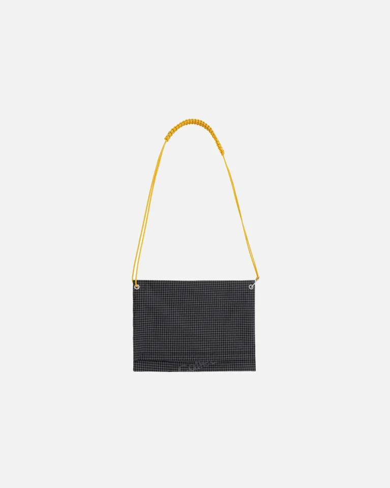 Сумка CALLED A GARMENT Artifact Pro Bag Black Yellow